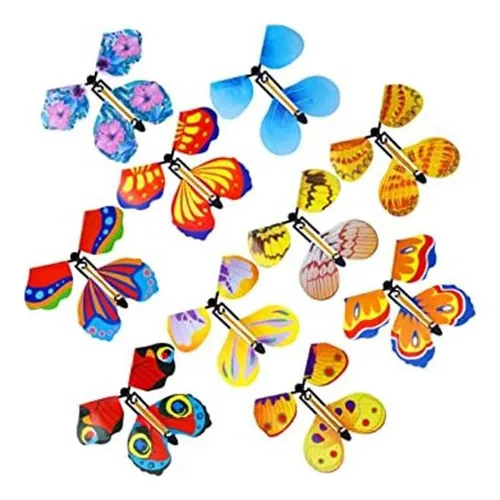 Outee Paquete De 10 Tarjetas Mágicas De Mariposa Voladora