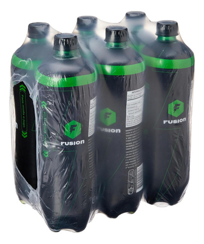 Pack De Energético Fusion Garrafa Pet 1l 6 Gamer Unidades