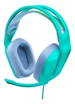 Comprar Audífonos over-ear Logitech G Series G335 981-000977, color verde menta.