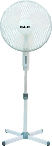 Ventilador De Pedestal 16 - 3 Velocidades Marca Glc. Color de la estructura Blanco Color de las aspas Blanco Diámetro 16 " Material de las aspas Plástico