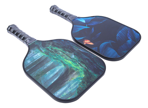Set Profesional De Raquetas De Pickleball De Fibra De Carbon