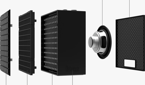 Despertador programável com alto-falante portátil Divoom Timebox Pixel