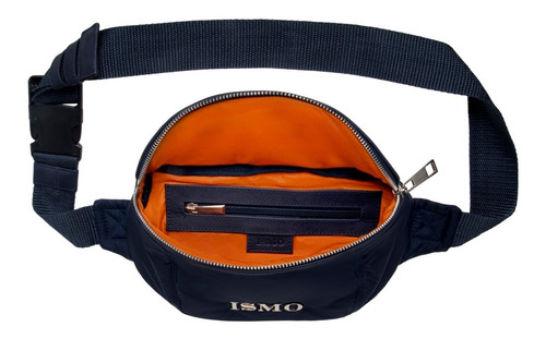 Imagen 3 de 6 de Bolsa Negra De Nylon Impermeable Cangurera Y Crossbody