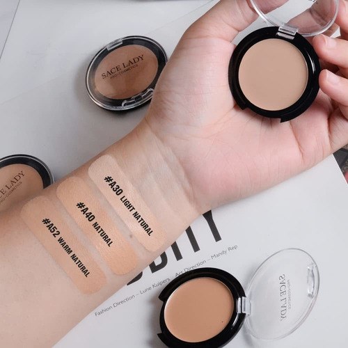 Full Coverage Concealer Cream Makeup, Waterproof Matte Smoot