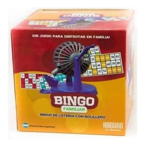 Juego de mesa Bingo Familiar Habano 1003