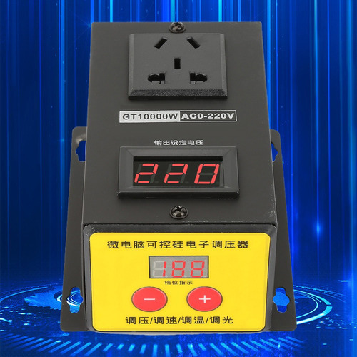 Regulador De Voltaje Ca 220v 10000w Variable