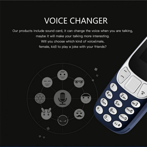 Xile Mini Cambiador Voz Bluetooth Para Teléfono Celular Desbloqueado Gsm
