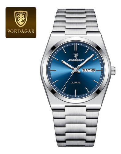 Reloj De Moda De Cuarzo De Lujo Poedagar Luminous