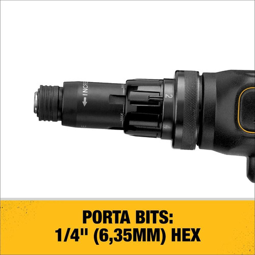 Parafusadeira Drywall De 1/4'' (6,4mm) 20v Dcf622b - Dewalt