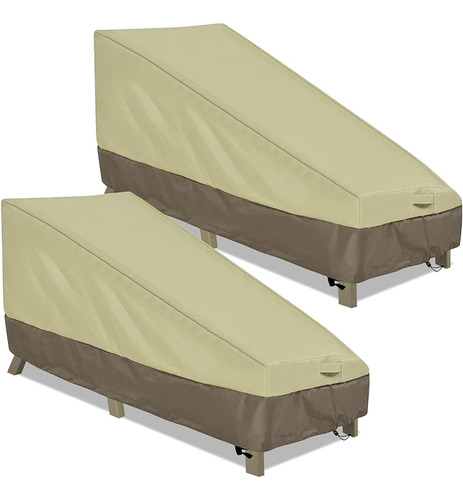 Ogrmar 2 Pack 84  X32  X32  Patio Lounge Chair Cover 600d He