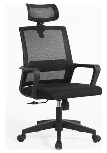 Silla Para Oficina Adal Pro - Modelo Gerecial De Ergoclass Color Negro