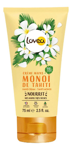 Lovea Crema De Manos Monoi Karite 75 Ml Andina Grains