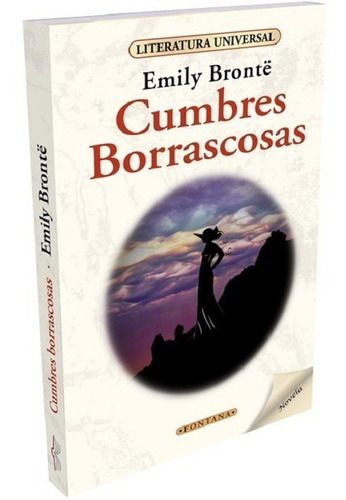 Libro.  Cumbres Borrascosas. Emily Brontë. Clásicos Fontana.