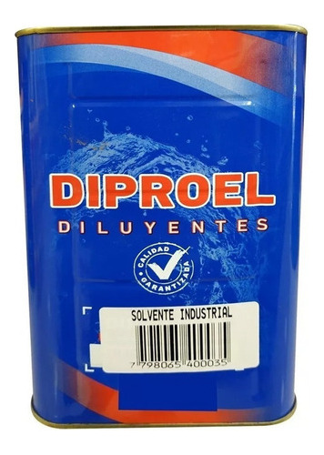 Solvente Industrial Diproel X 4 Lts  Pintumm