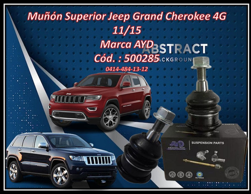 Muñón Superior Jeep Grand Cherokee 4g 11/15 Marca Ayd 