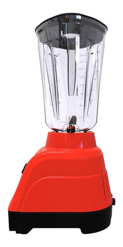 Licuadora 750w Plástico 2l Perilla 3vel Bosstech B3 Roja