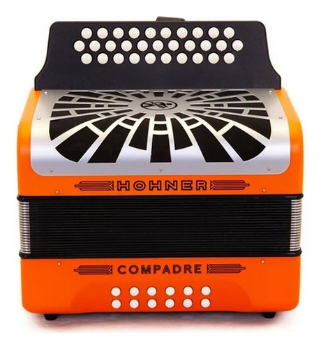 Hohner Compadre A48251 Acordeón Sol 31 Boton 12 Bajo C/funda