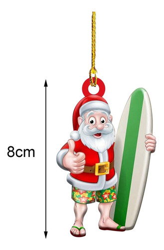7x2023 Colgante De Navidad Artesanías Acrílicas