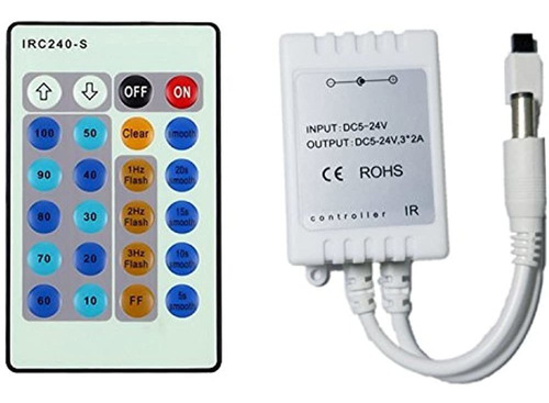 Xking Irc240-s 24 Key Ir Remote Led Dimmer Controller For 50