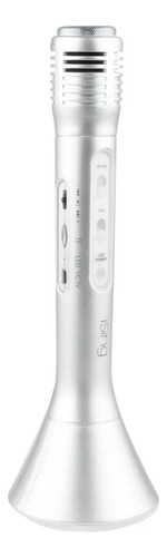 Micrófono Bluetooth Karaoke Vivitar Mp2-06102 Plata-tecnobox Color Plateado