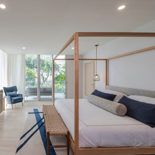 Departamento En Venta En Cancún, Sls Bahia Beach, Amplias Recamaras Con Lujo