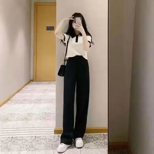 Conjunto De Verano De Dos Piezas Para Mujer, Estilo Coreano