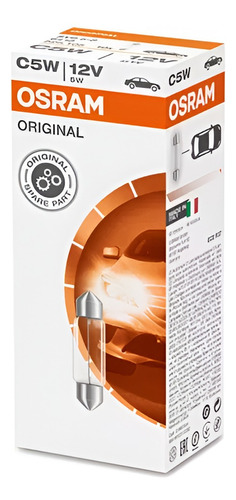 Bombillo Osram Fusible 12v 5 W 6413 Feston Techo