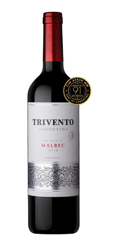 Imagen 2 de 3 de Caja X 6 - Trivento Reserve - Malbec