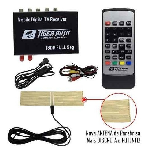 Receptor Sintonizador Tv Digital Full Hd Multimídia Pioneer