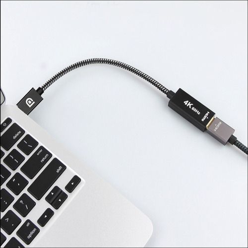 Imagen 4 de 7 de Adaptador Hdmi A Displayport 4k/60hz Convertidor 1.4 2.0