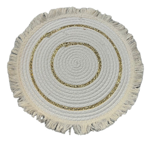 Individual Mantel Yute Alfombrilla Decorativa 38cm Cocina