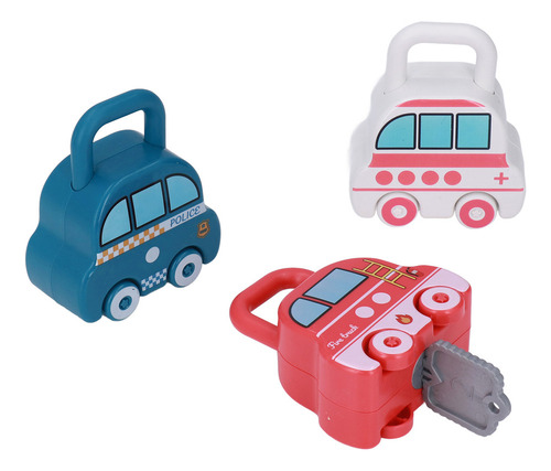 Candados De Aprendizaje Para Niños Con Forma De Coche Que Co