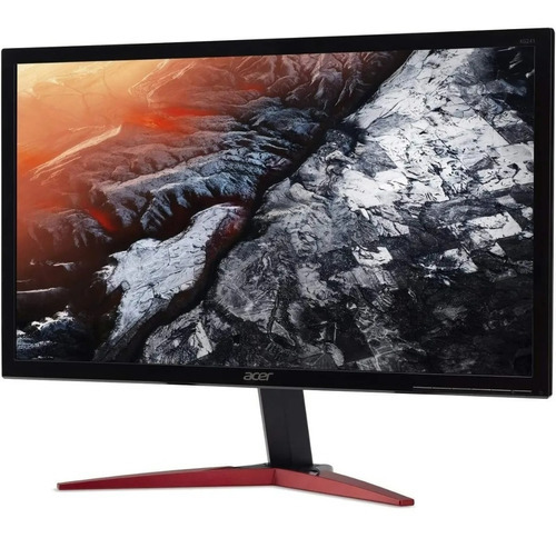 Monitor 23.6 Acer Full Hd Kg241q 165hz Dp Hdmi Color Negro