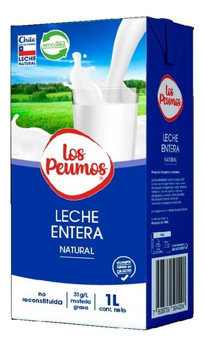 Leche Entera Tetra Los Peumos 1lt