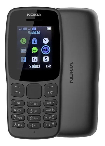 Teléfono Móvil Nokia 106 Original, Teléfono Móvil Barato, De