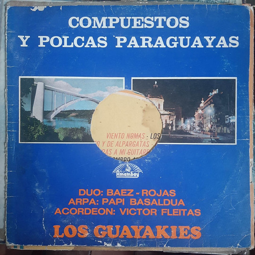 Portada Los Guayakies Compuestos Y Polcas Paraguayas P2