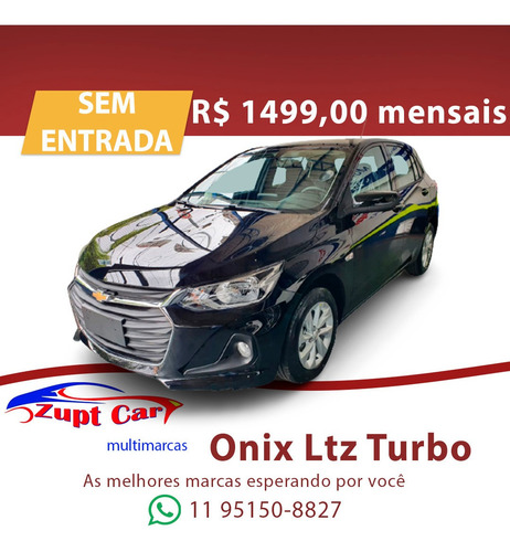 Onix Ltz Turbo 2021 Pronta Entrega 0 Km Zero Km Uber 99
