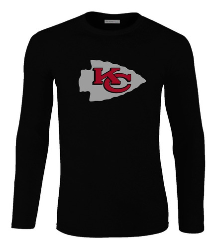 Camiseta Manga Larga Kansas City Chiefs Nfl Hombre Lbo 