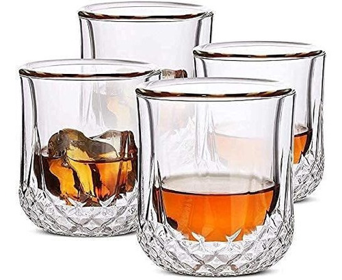 Vasos De Old Fashioneds, Yjalbb Vasos De Whisky De Doble Par