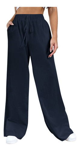 Pantalones Y Para Mujer Y Cómodos Pantalones Semielásticos D