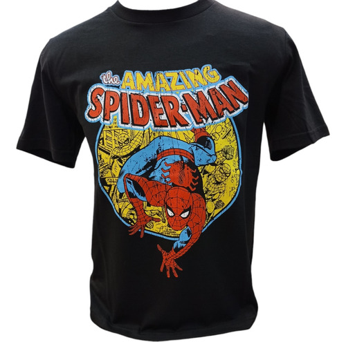 Remera Spiderman Comic Classic  Unisex 100% Algodón
