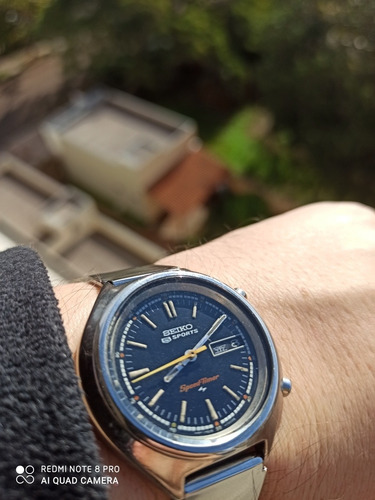 Único Seiko Cronógrafo Automático 7015-7000 Speedtimer Nov.7