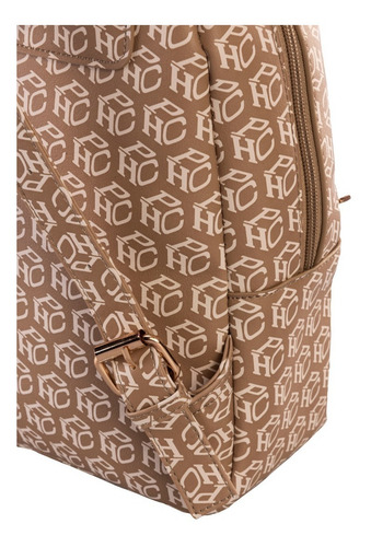 Imagen 5 de 7 de Backpack Hpc Polo Estampada Monograma