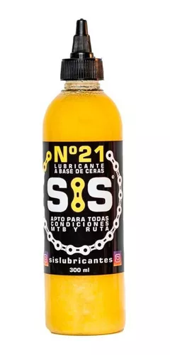 Lubricante Aceite Cadena Bicicleta Sis Gel Base Cera 100ml