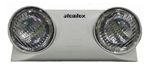 Luz de emergencia Atomlux 8014 LED con batería recargable 3.5 W 220V blanca