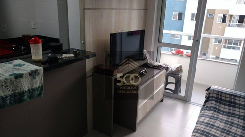 Imagem 2 de 11 de Apartamento Com 2 Dormitórios À Venda, 58 M² Por R$ 235.000,00 - Cidade Universitária Pedra Branca - Palhoça/sc - Ap1248