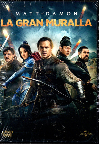 La Gran Muralla - Dvd Nuevo Original Cerrado - Mcbmi
