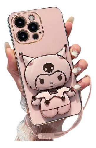 Funda Con Espejo De Maquillaje Con Soporte For iPhone 16, M