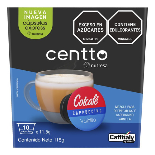 Capsula Cappucino Colcafe Vainilla - Unidad