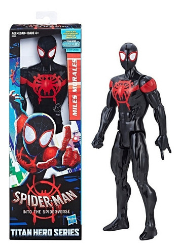 Muñeco Spiderman Miles Morales 30 Cm Marvel - Hasbro